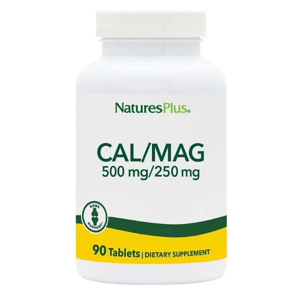 Nature's Plus Chewable Cal/Mag/Vit D3 1200 mg/600 mg/1000 IU & 100 mcg Vit K2 60 tabs vanilla