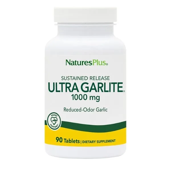 Nature's Plus Ultra Garlite 1000 mg odorless 90 tabs