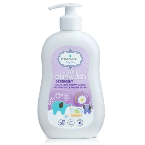Pharmasept Baby Care Mild Dishwash Detergent Βρεφικό Απορρυπαντικό Για Σκεύη 400 ml
