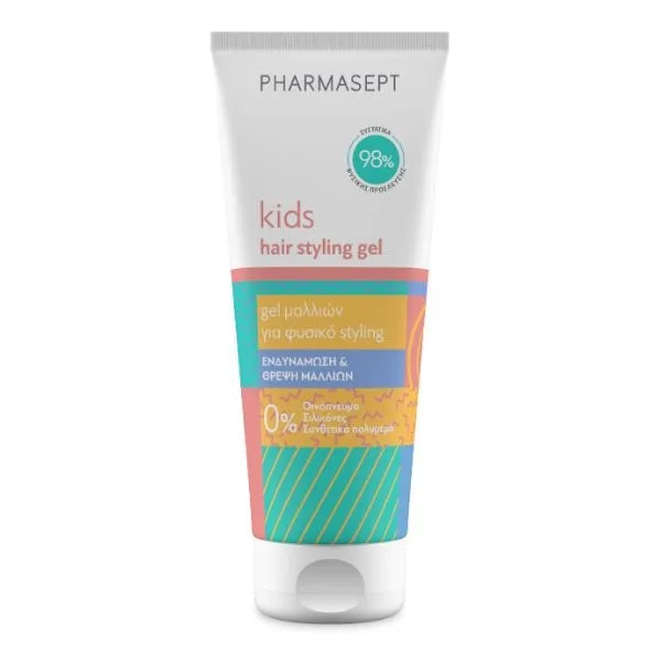 Pharmasept Kids Hair Styling Gel Τζελ Μαλλιών για Φυσικό Styling 100 ml