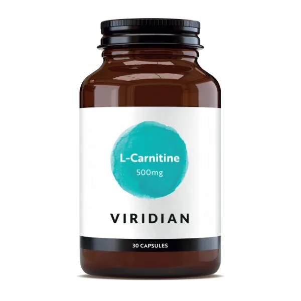 Viridian L-Carnitine 500 mg 30 caps